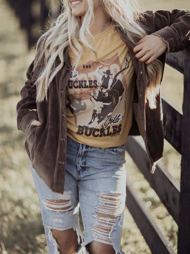 Cowboy Shift Vintage T-shirt