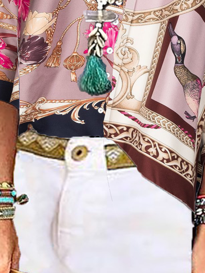 Casual Floral Blouse
