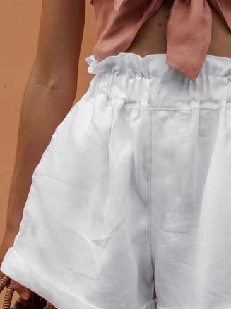 Plain Cotton Shorts