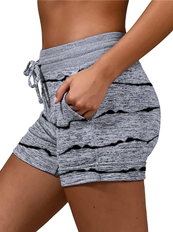 Quick-drying shorts yoga Sports shorts casual sports waist elastic shorts