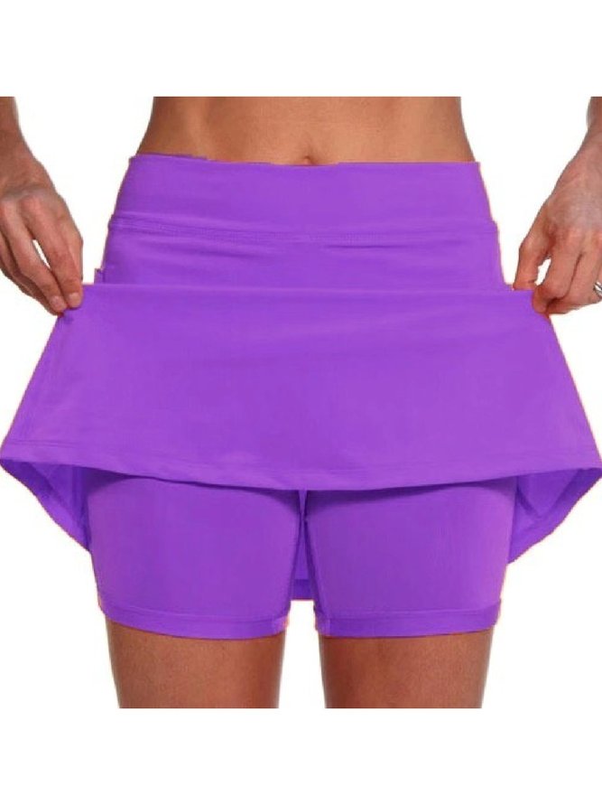Casual Solid Pocket Sport Sports shorts