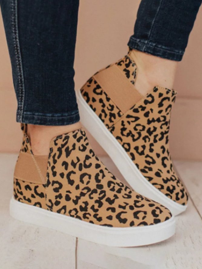 leopard print shoes in wide width