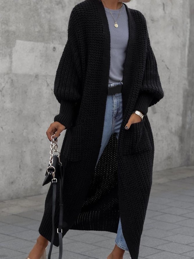 Casual Long Sleeve Outwear Cardigan Sweater
