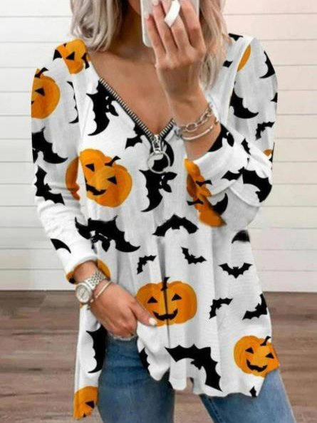 Casual Cotton Raglan Sleeve T-shirt