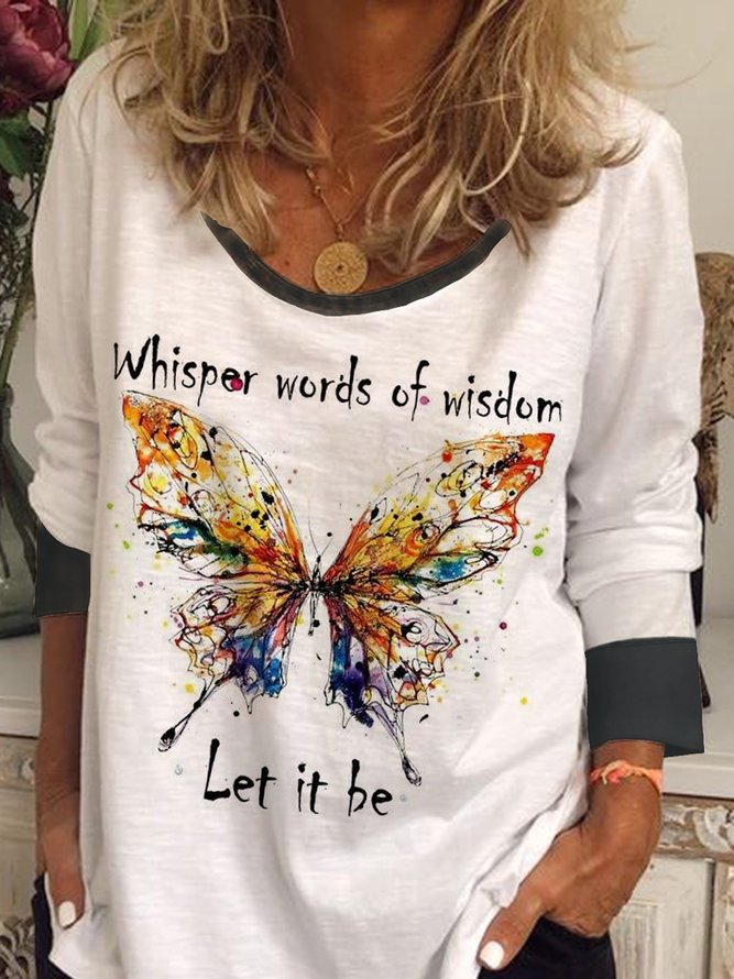 Cotton Butterfly T-shirt