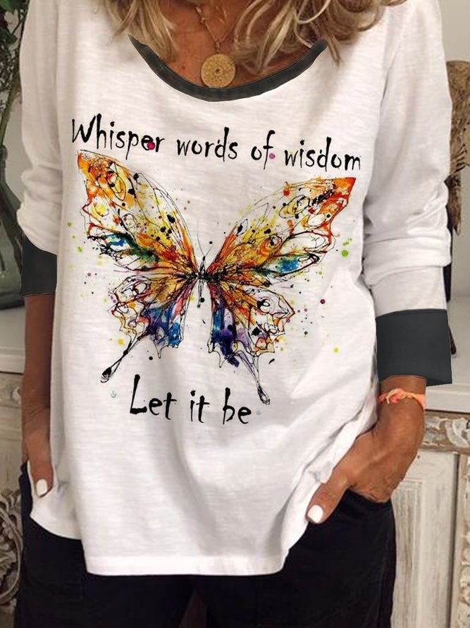 Cotton Butterfly T-shirt