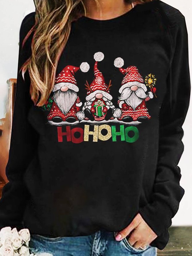 Christmas Snowman Crew Neck Sweatshirt Xmas Hoodies