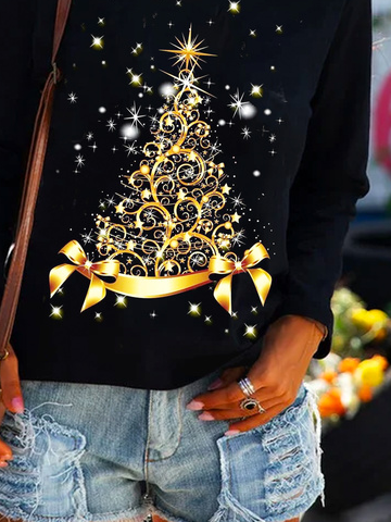 Star Polyester Cotton Hippie Sweatshirt