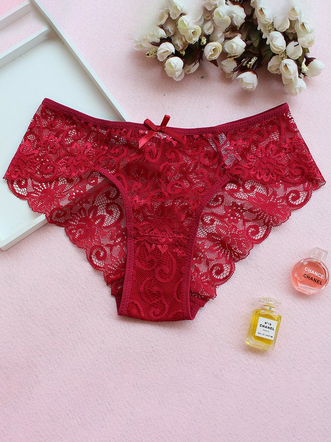Lace Sexy Low-rise Plus Size Panties
