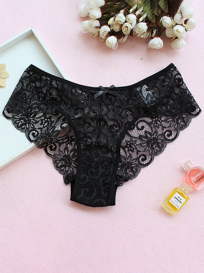 Lace Sexy Low-rise Plus Size Panties