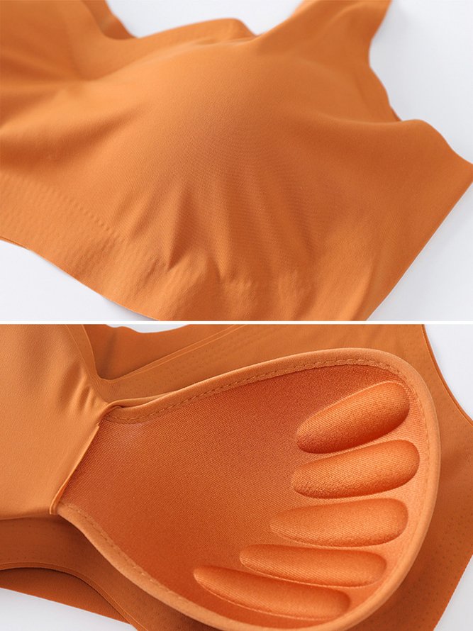No Steel Ring Sleep Ultra-thin Waistcoat Gather Bra