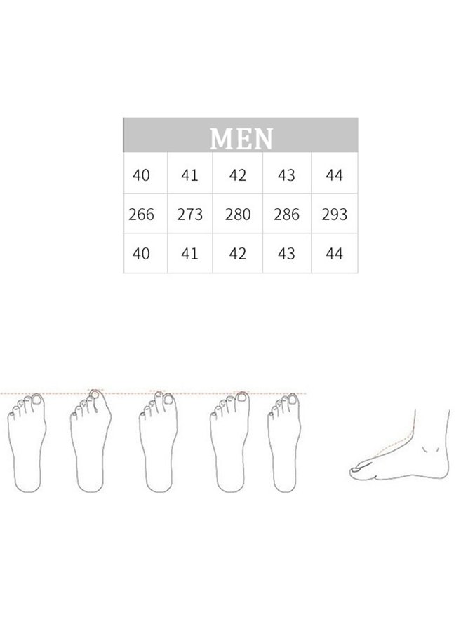 Men's Beach Pattern Flip Flops