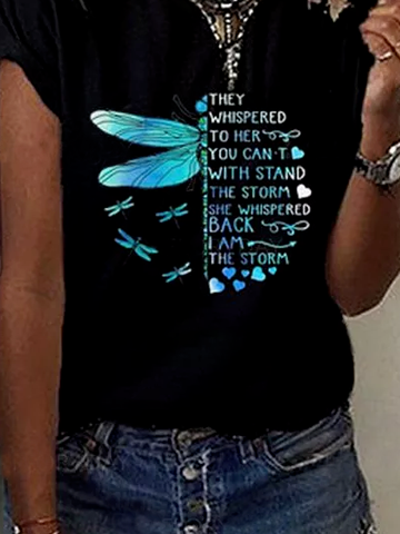 Casual Short Sleeve T-Shirt