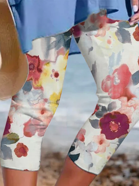 Vacation Floral Leggings