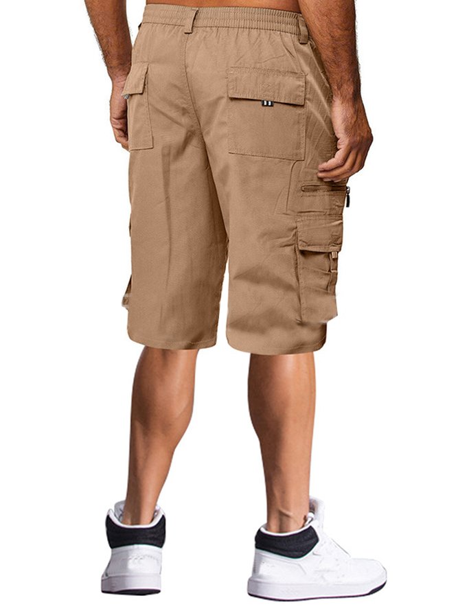 Men's Comfort Multi-pocket Cargo Shorts