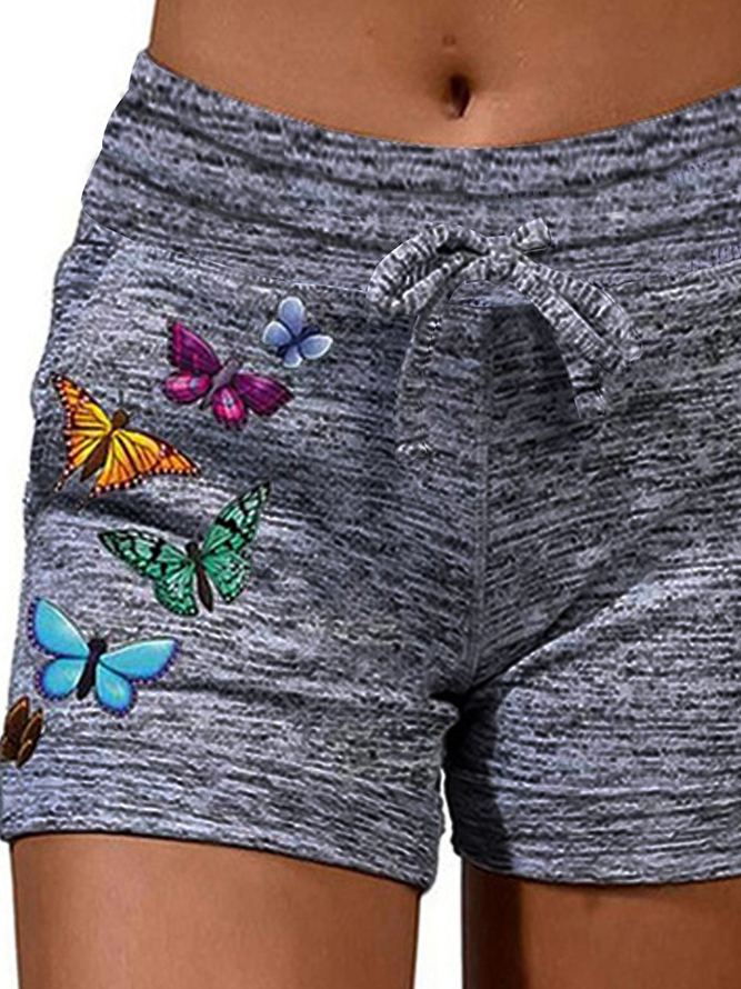 Regular Fit Butterfly Shorts