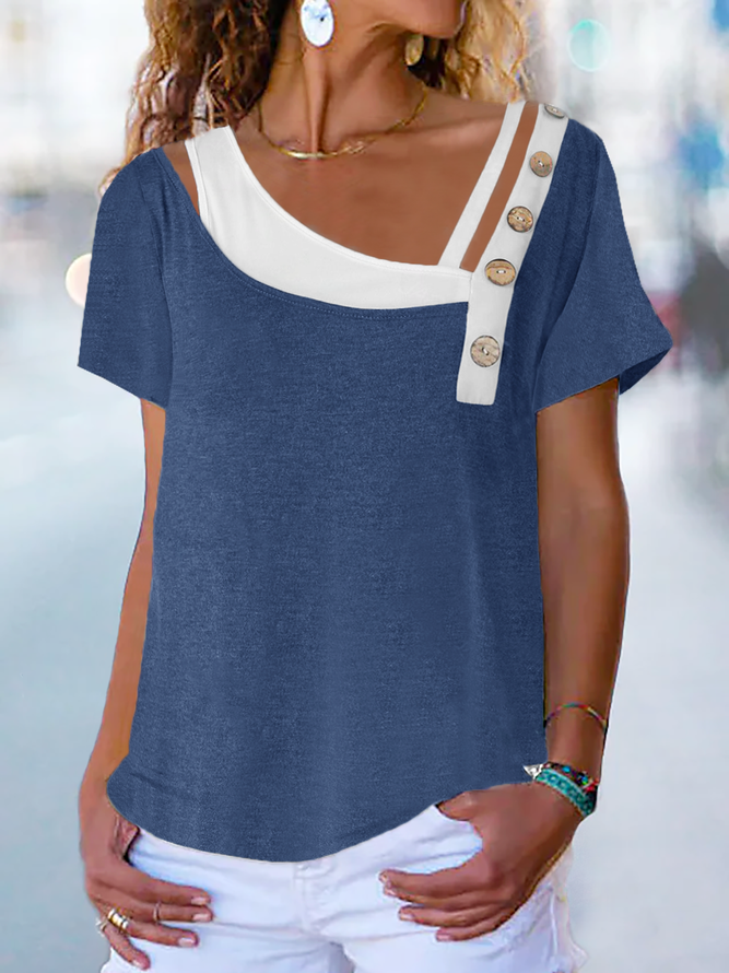 Plus size Short Sleeve Casual T-Shirt