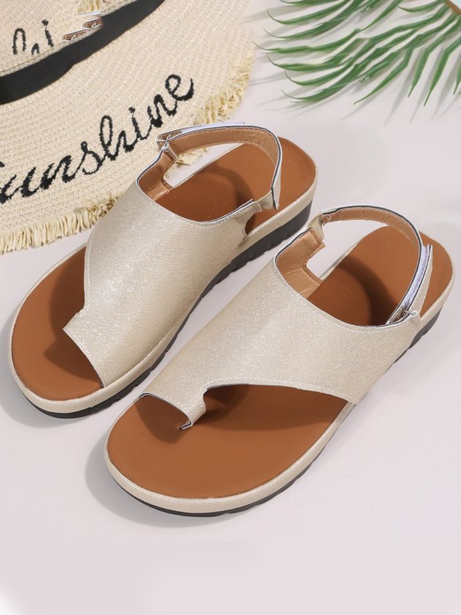Comfortable Soft Sole Vintage Thong Sandals