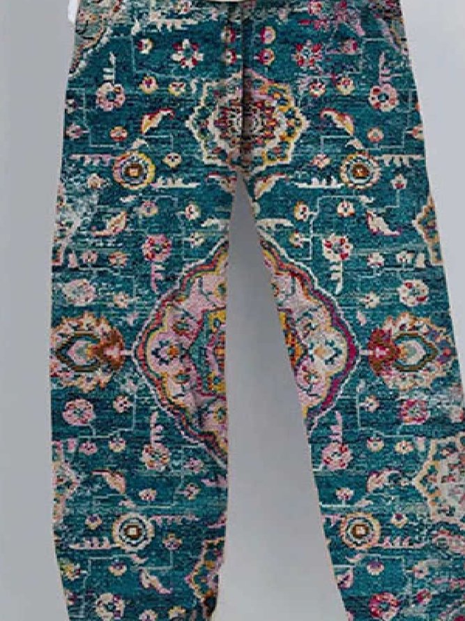 Plus Size Casual Loose Ethnic Pants