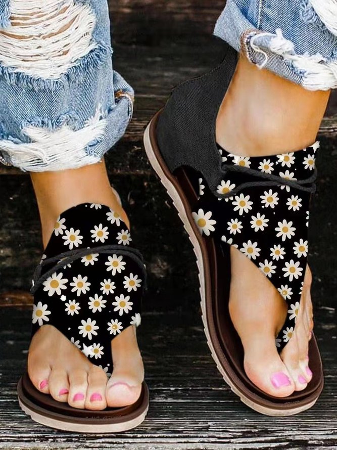 Daisy Casual Thong Sandals