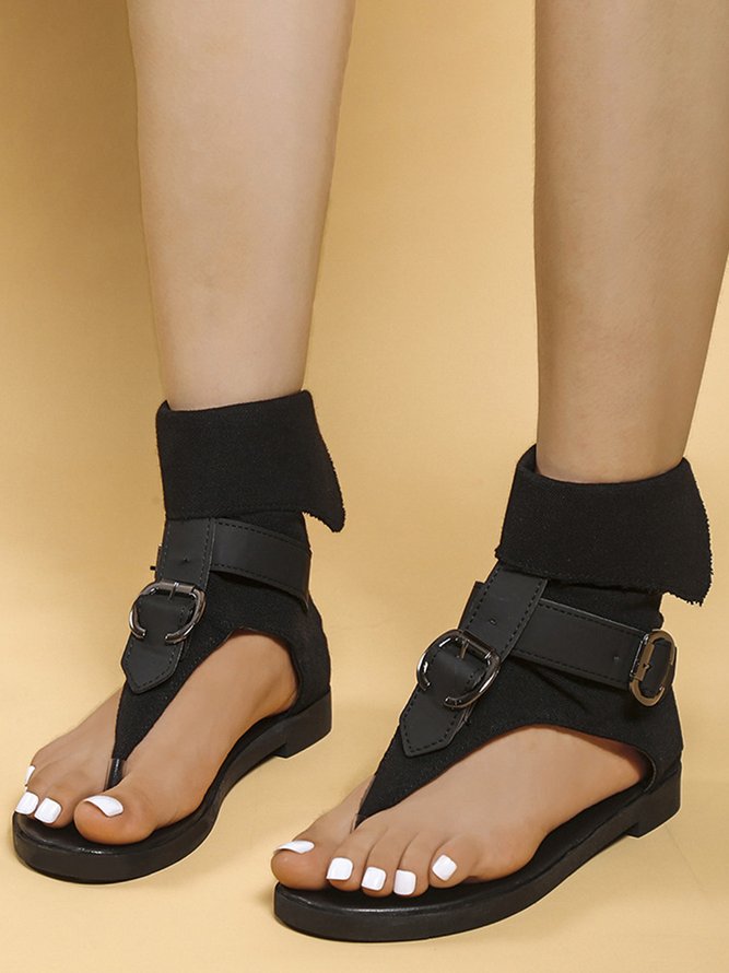 Soft Sole Comfortable Non-Slip Vintage Thong Roman Sandals