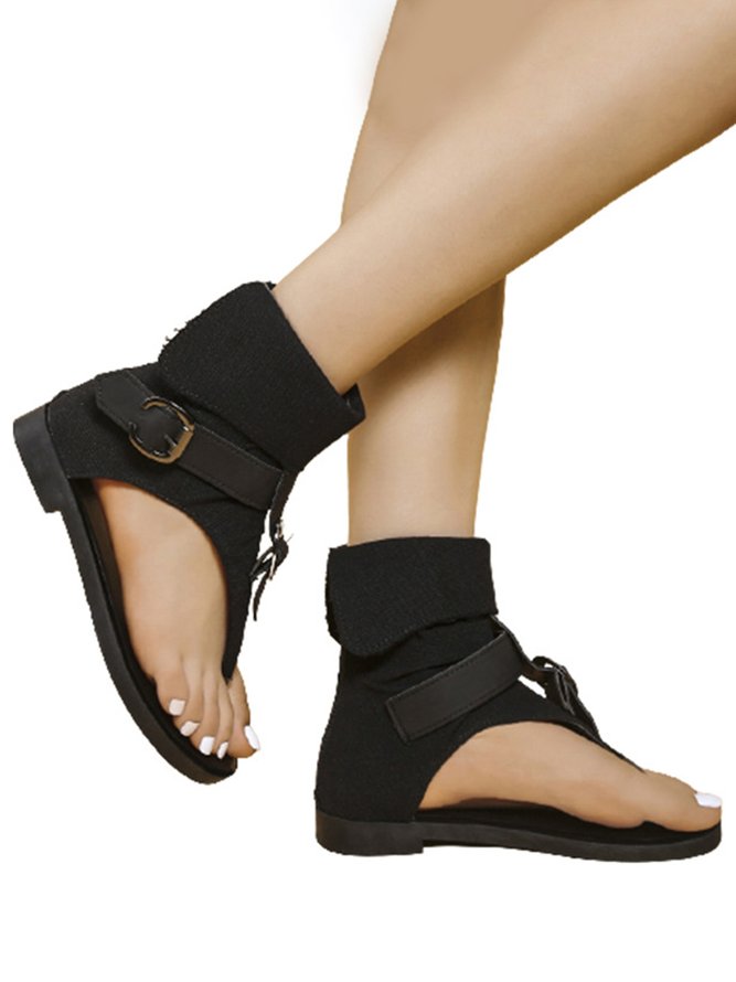 Soft Sole Comfortable Non-Slip Vintage Thong Roman Sandals