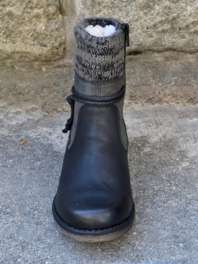 Daily Winter Flat Heel Boots