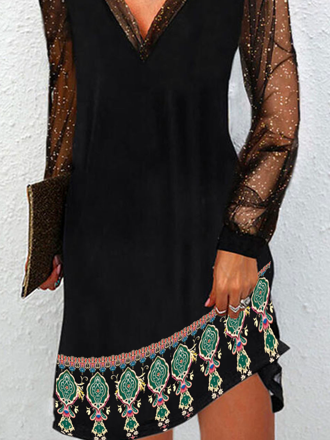 Casual Loose Ethnic Dresses