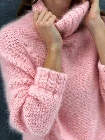 Plain Casual Loose Sweater