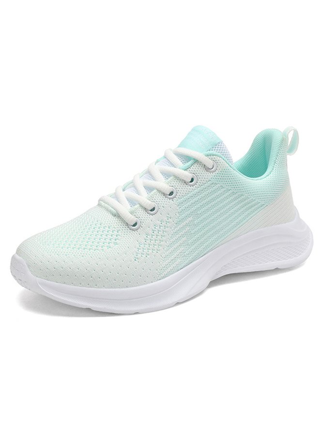 Women's Breathable Mesh Fabric Sports Sneakers