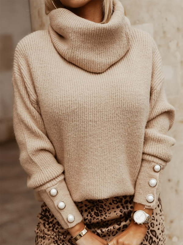 Casual Loose Plain Sweater