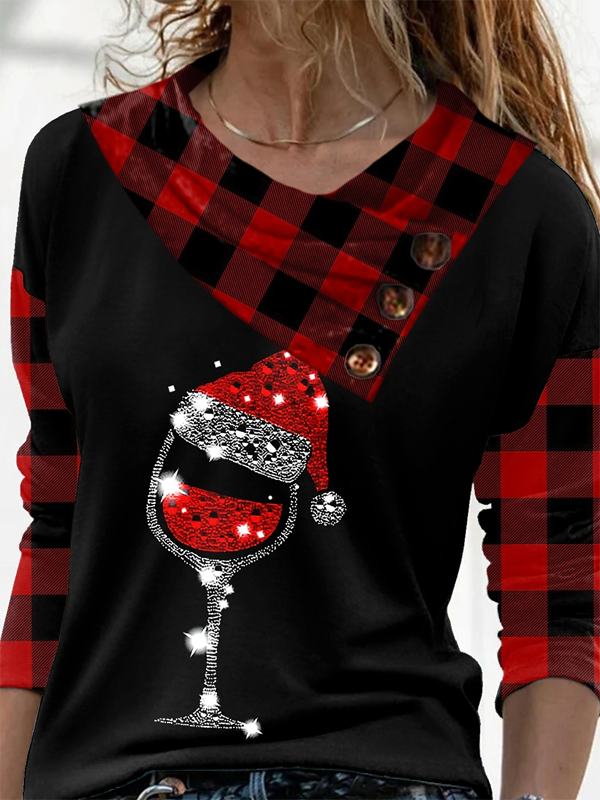Casual Christmas Jersey Others T-Shirt Xmas T-shirt