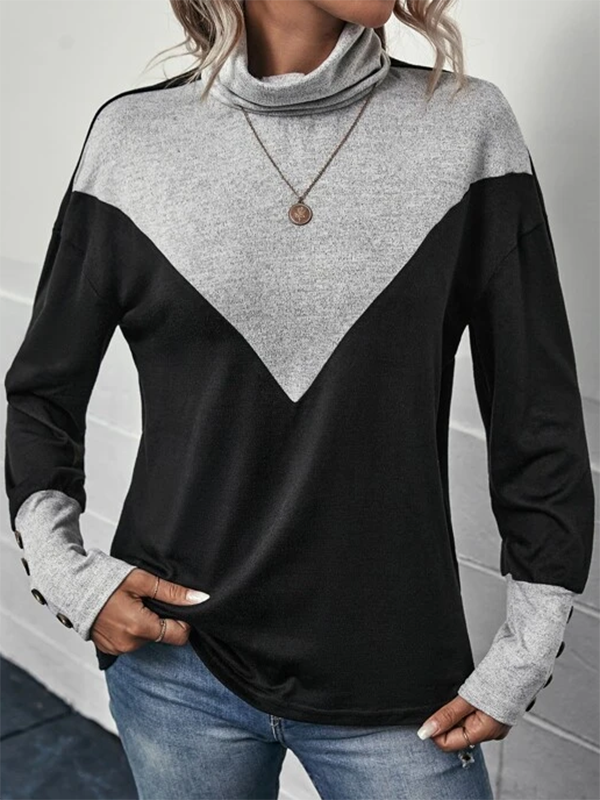 Buckle Loose Casual T-Shirt