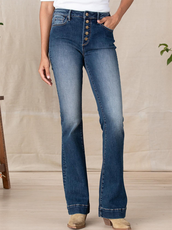 Plain Ethnic Jeans