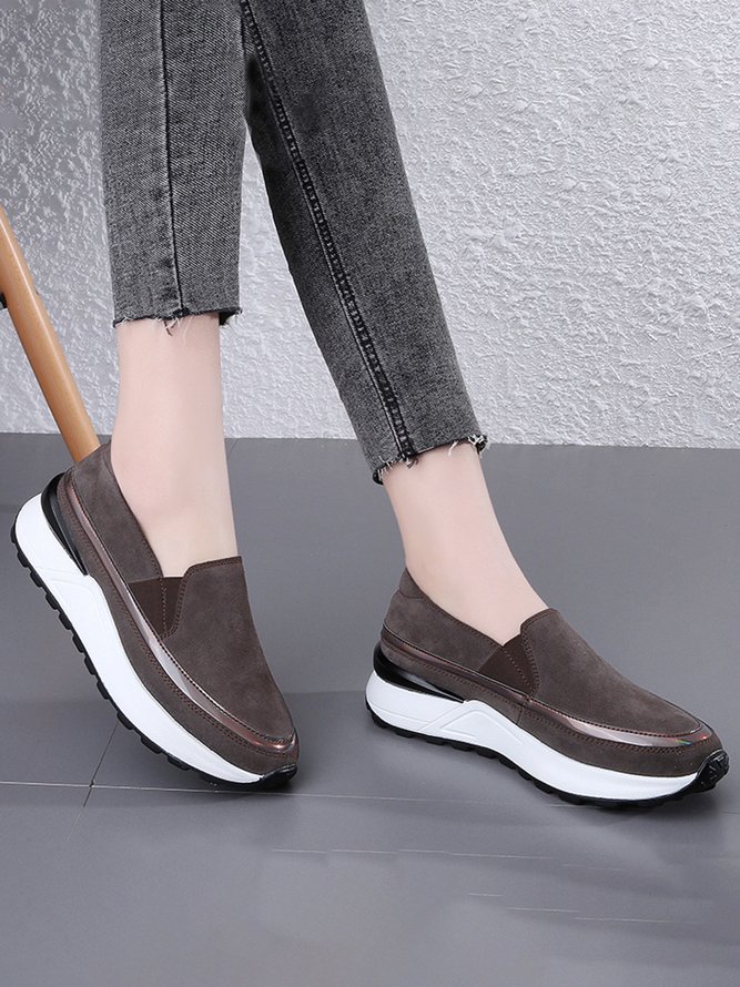 Stylish Patchwork Soft Sole Lightweight Sneakers