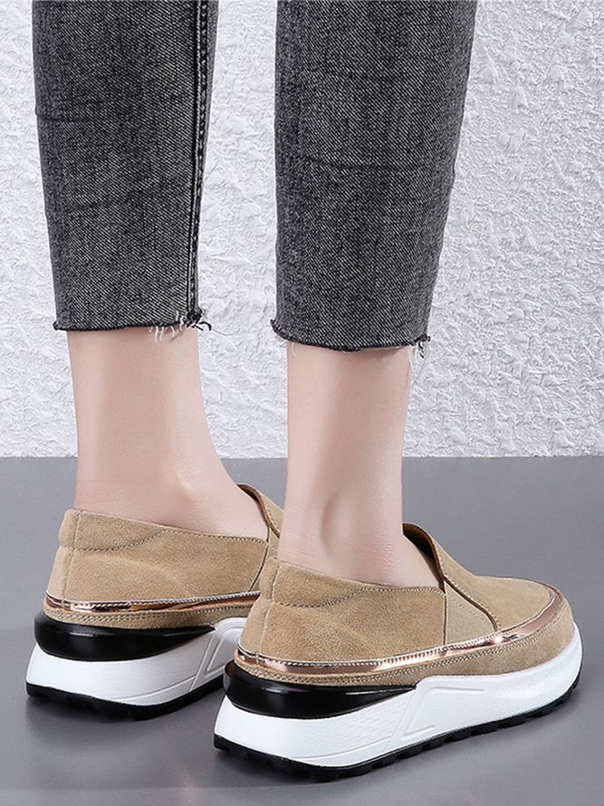Stylish Patchwork Soft Sole Lightweight Sneakers