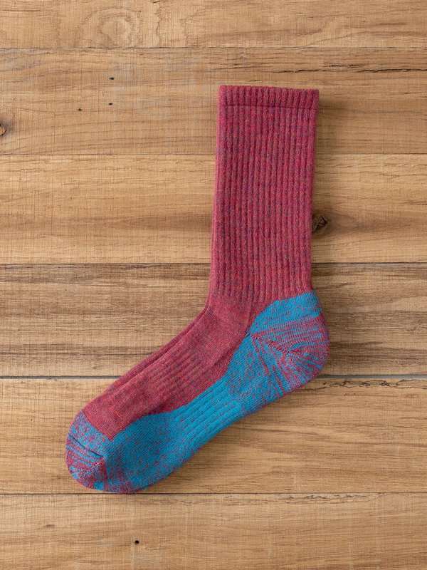 Casual Gradient Wool Socks Autumn Winter Thickened Warm Accessories