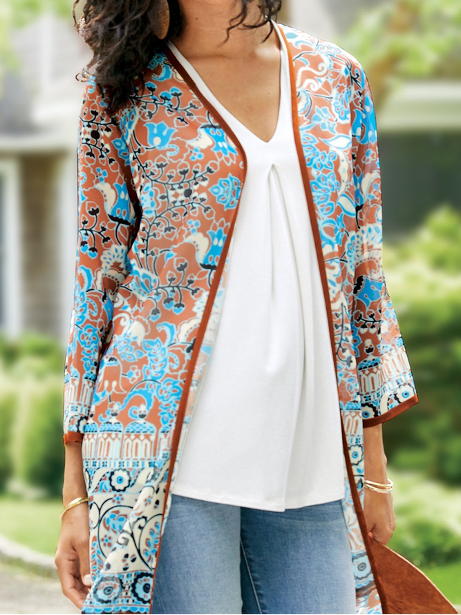Ethnic Loose Others Vacation Other Coat