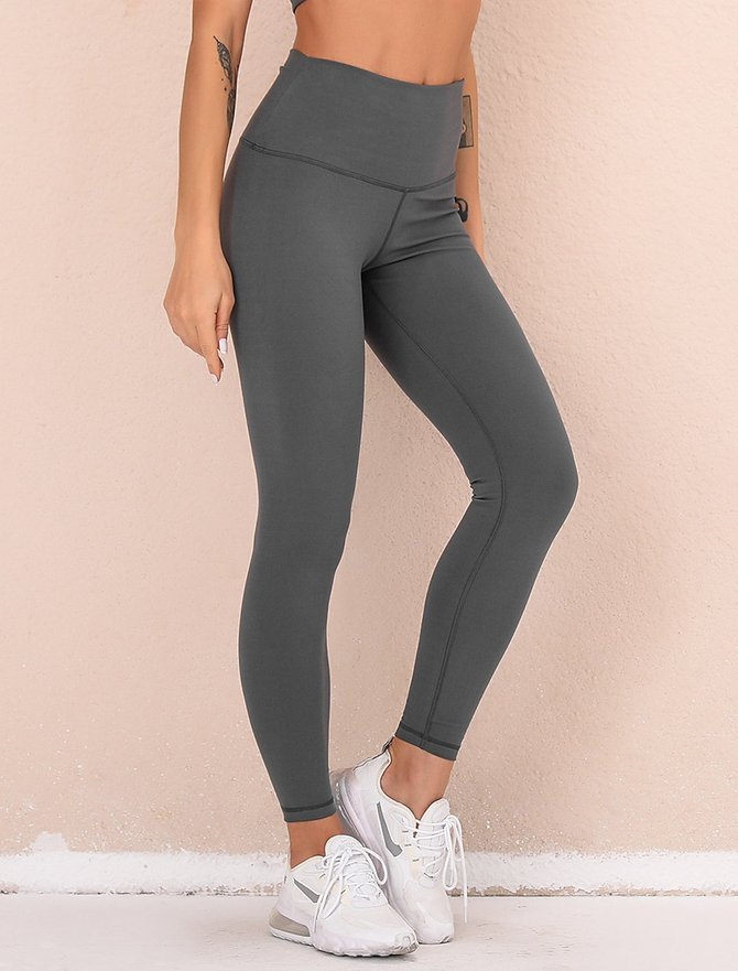 Tight Bow Jersey Casual Leggings