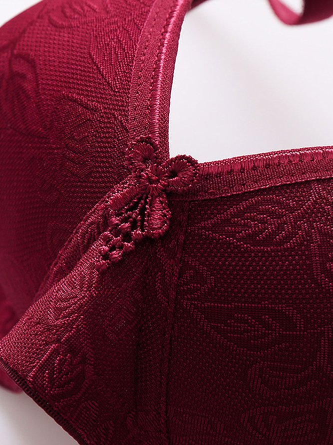 Bow Comfort Push Up Bra