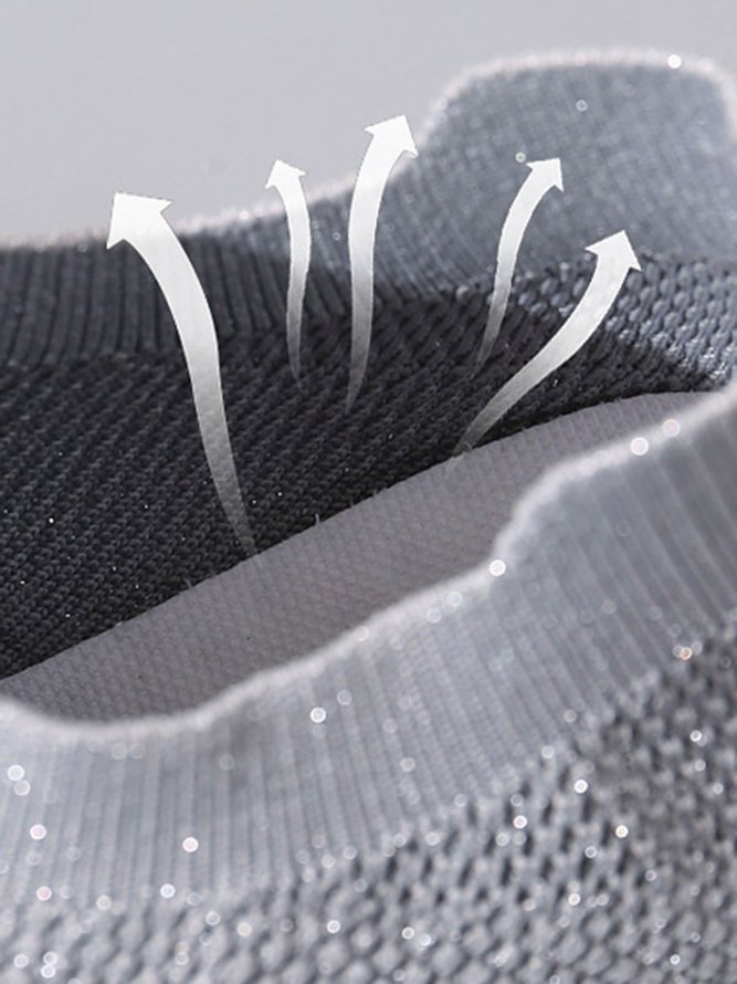 Lightweight Breathable Flyknit Sneakers