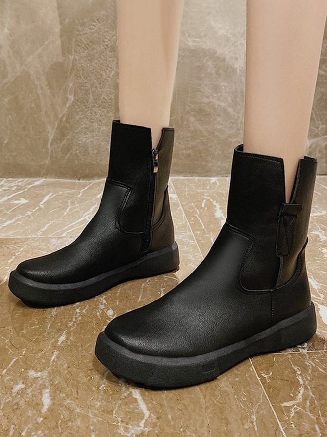 Vintage Leather Ankle Boots