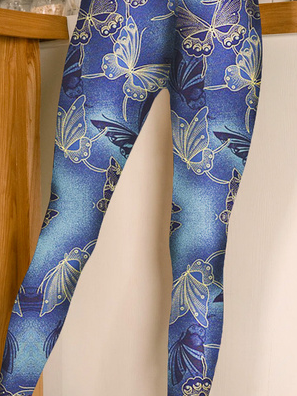 Butterfly Tight Casual Leggings