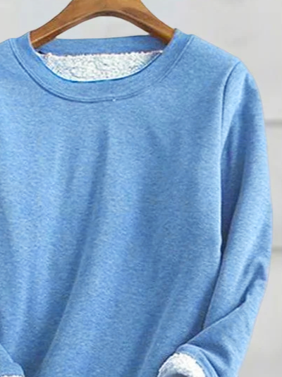 Plus Size Casual Long sleeve Loose Sweatshirt
