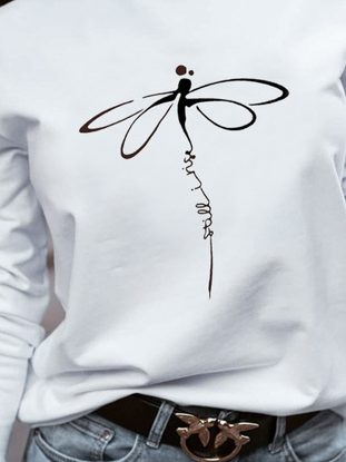 Casual Dragonfly Sweatshirt