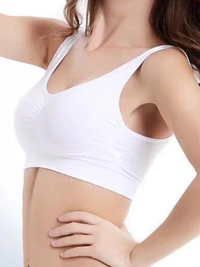 Push Up Breathable Soft Seamless Sports Bra