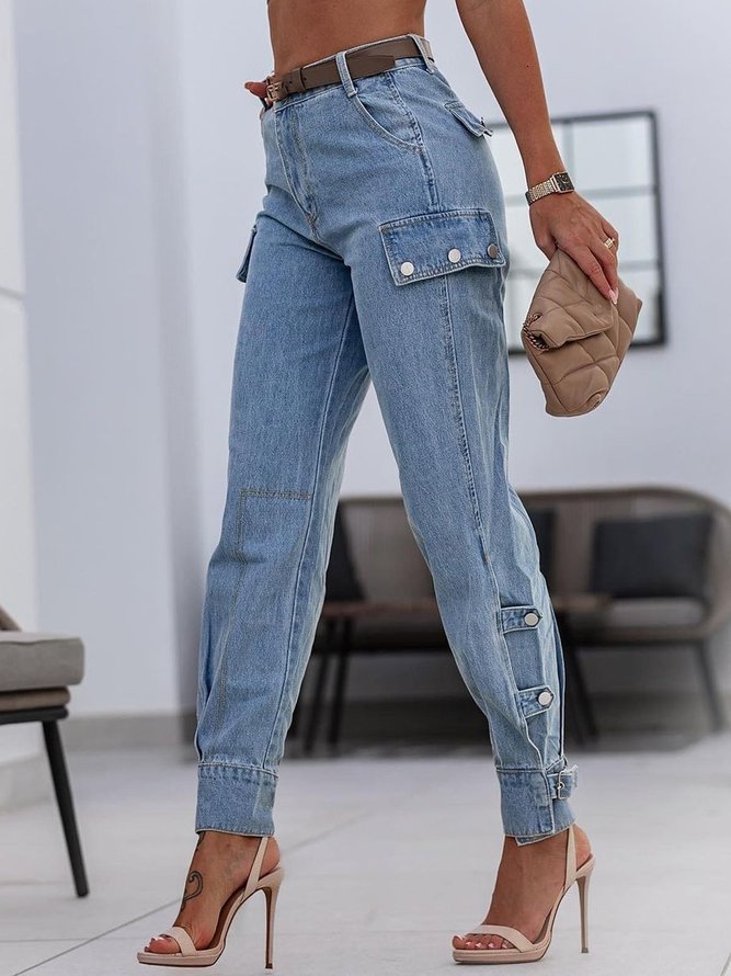 Denim Loose Casual Jeans