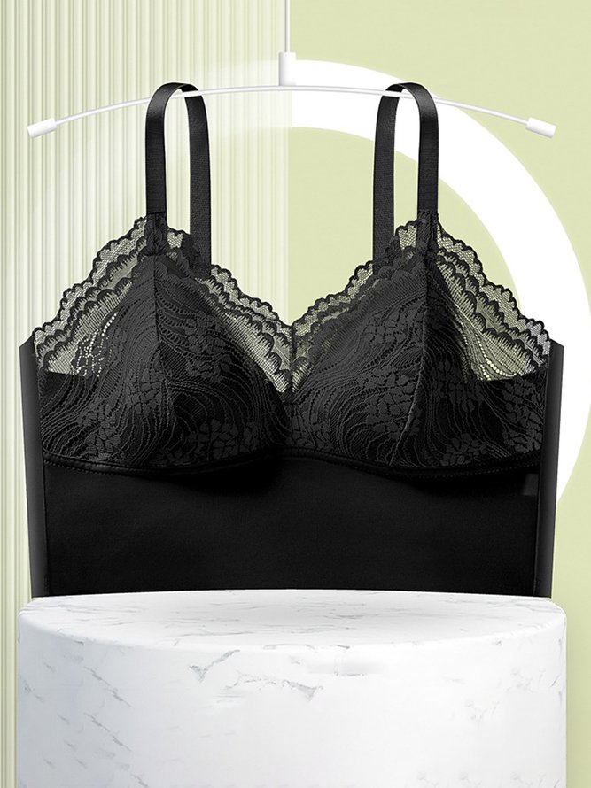 Lace High Elasticity Breathable Seamless Tank Top Underwear