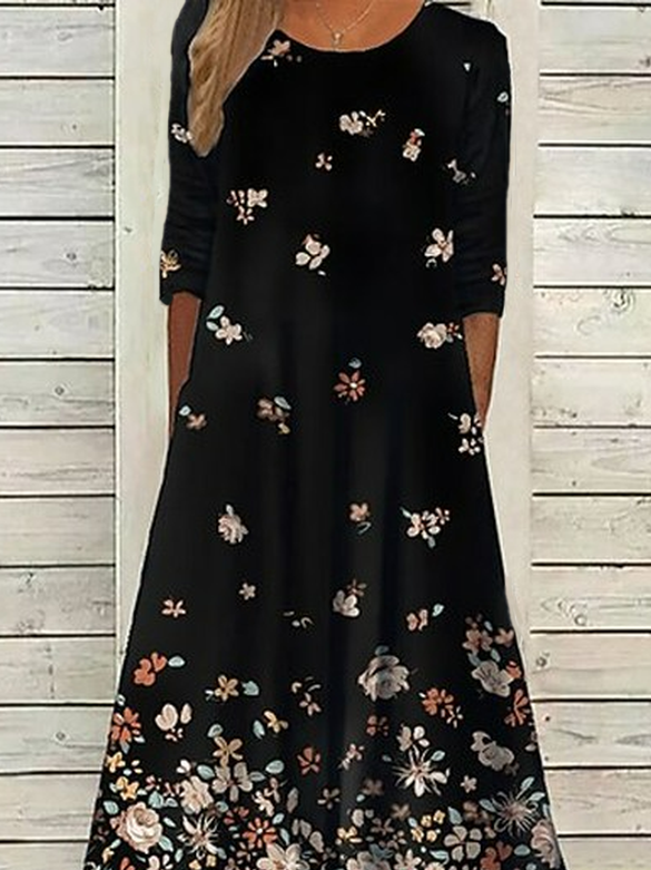 Vacation Floral Dress