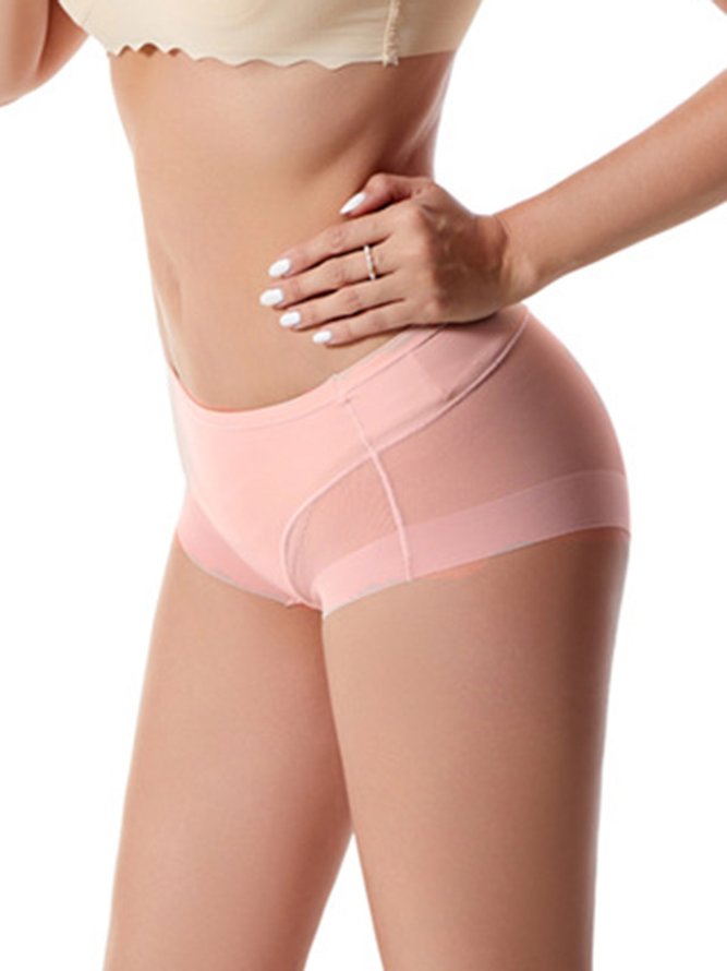 Soft Comfortable High Elasticity Breathable Seamless High Waist Briefs